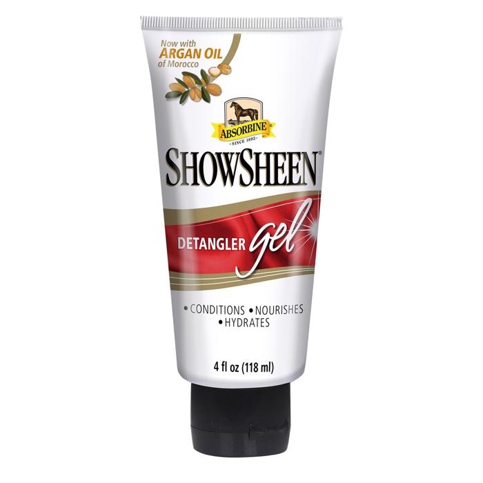 Absorbine Showsheen. Detangler gel.