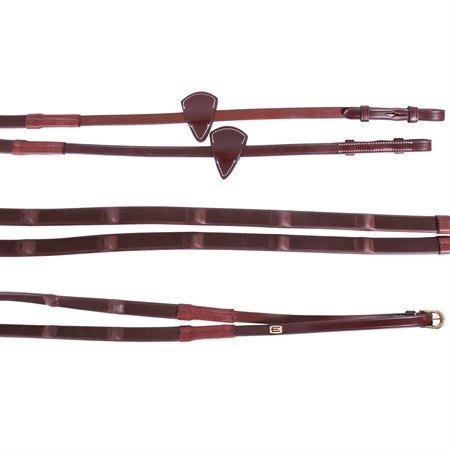 Equality Line Læder tøjle med med blødt greb