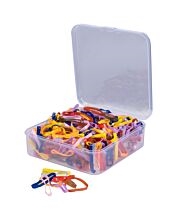 HKM Farvede silikone  man elastikker