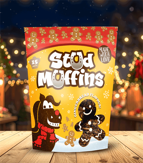 Stud Muffins med smag af jul