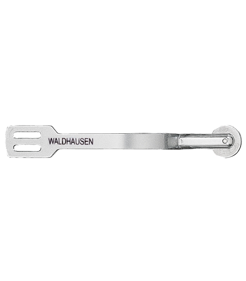 Waldhausen rustfri spore med kuglehjul